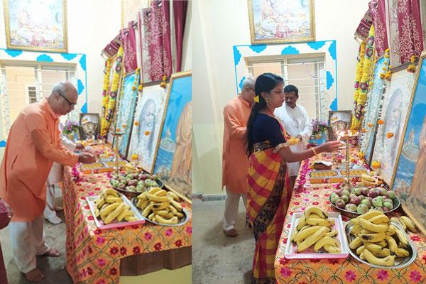 Festival of Guru Purnima celebrated with gaiety at Maharishi Vidya Mandir Balaghat.